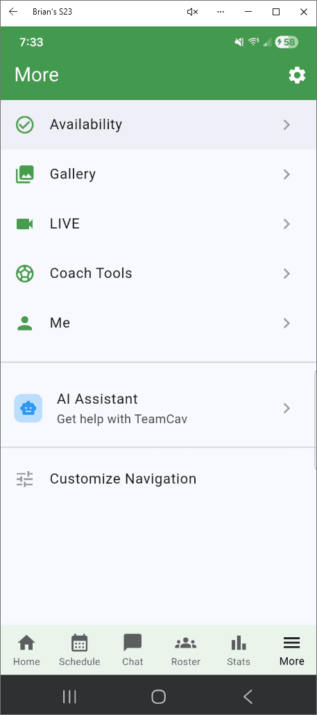 Live Game Streaming